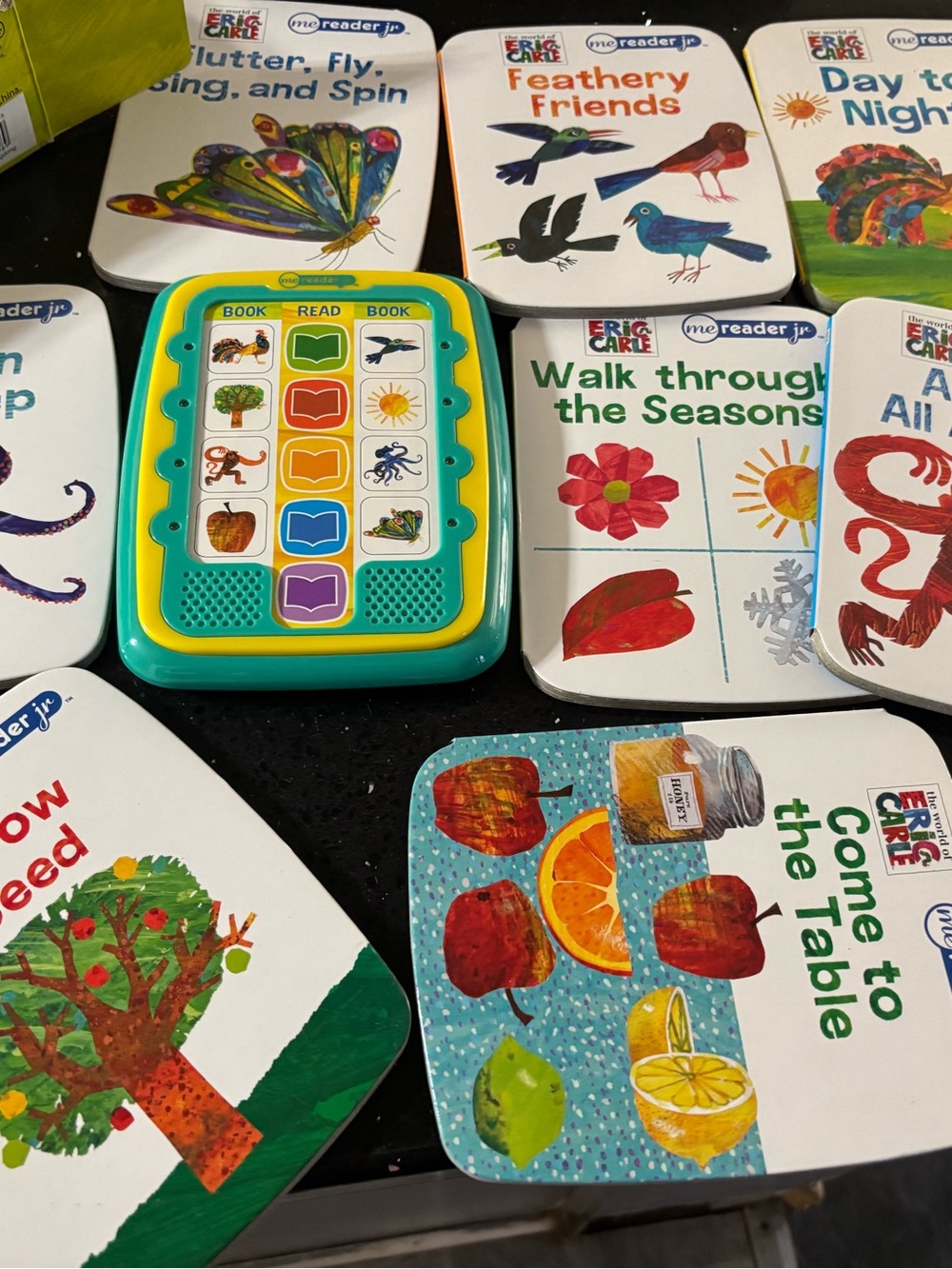 Interactive Learning Tablet for Kids - Green and Yellow - Eric Carle Collection